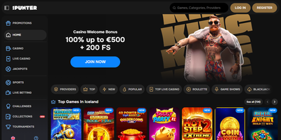 MrPunter websted forhåndsvisning