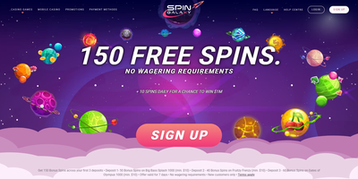 Spin Galaxy のサイトプレビュー