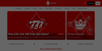 Prévia do site de Virgin Games