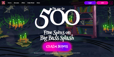 Wizard Slots site preview